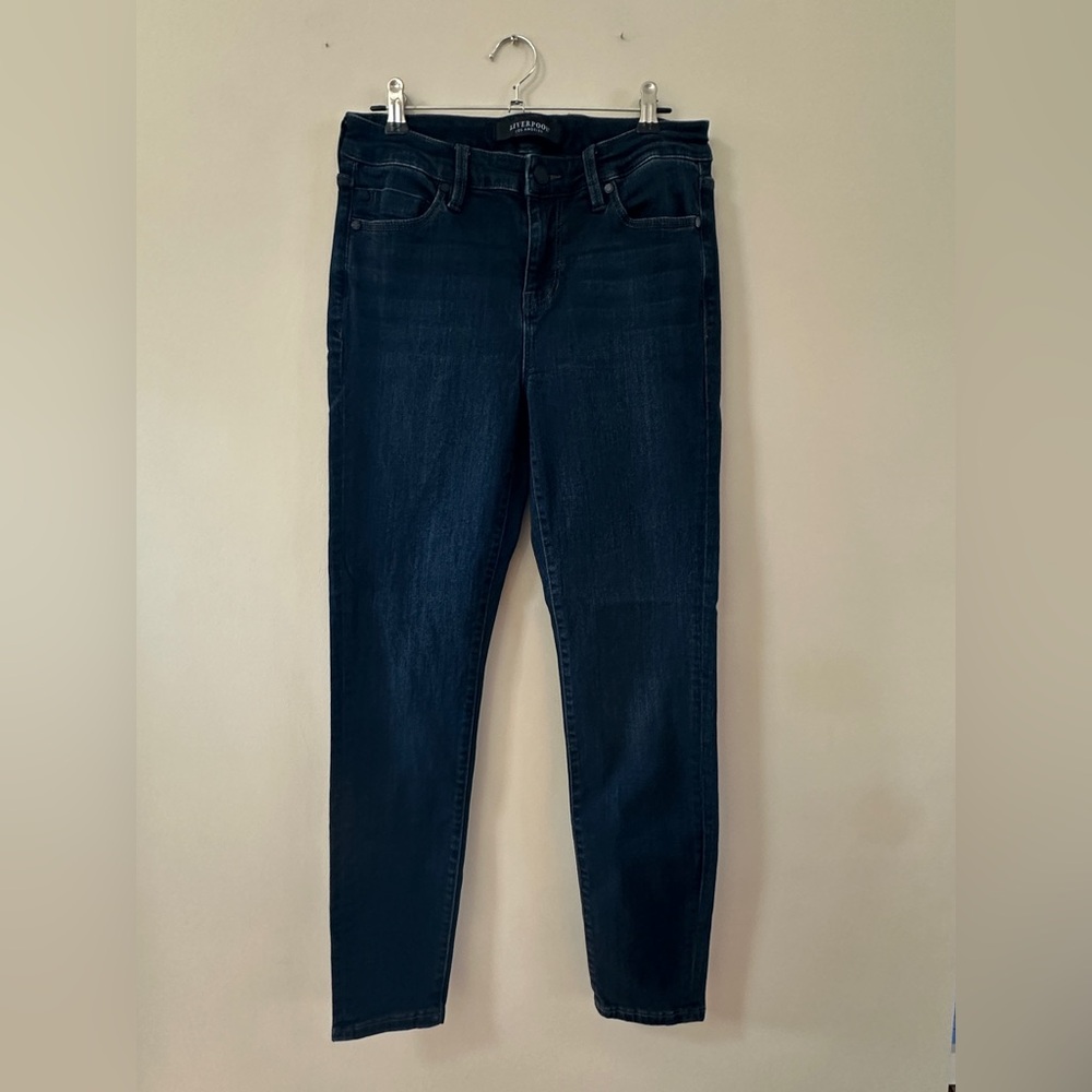 Liverpool Dark Blue Women's Skinny Jeans